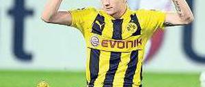 Gegen die Freunde. Marco Reus trifft heute auf seine alten Teamkollegen. Foto: dpa