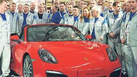 Unter dem VW-Dach. Am Mittwoch hat