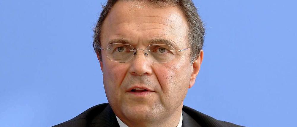 Bundesinnenminister Hans-Peter-Friedrich (CSU).