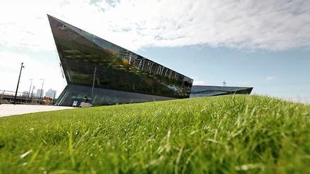 Zukunft mit Wiese - The Crystal heißt das Siemens-Schauprojekt zum Städtebau.