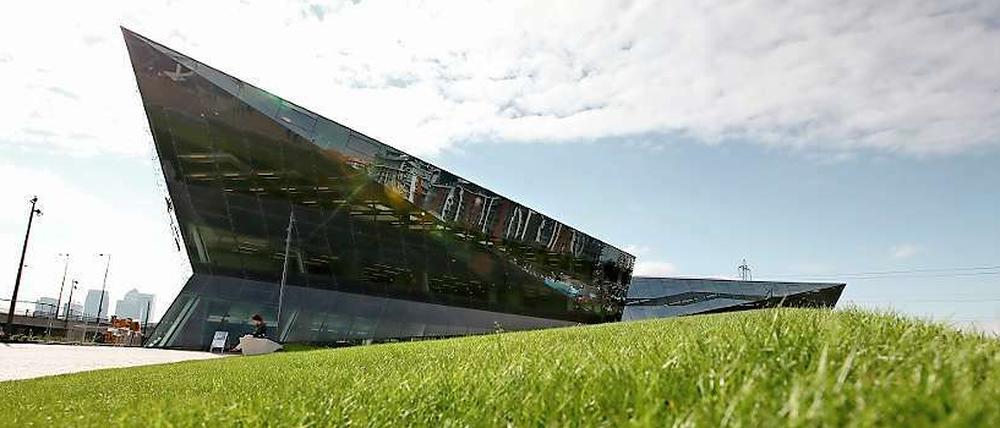 Zukunft mit Wiese - The Crystal heißt das Siemens-Schauprojekt zum Städtebau.