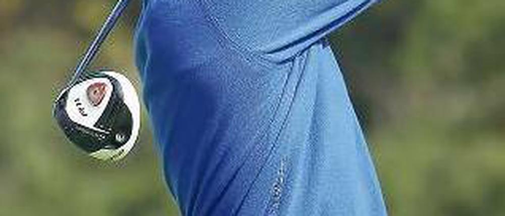 Wann schlägt er zu? Martin Kaymer ist wohl erst mal nur Ersatz. Foto: AFP