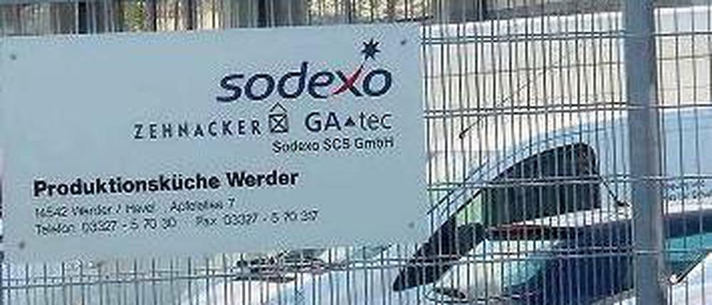 Mobile Küche. Am Sitz von Sodexo bei Werder gab es jetzt Kontrollen.