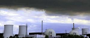 Das Atomkraftwerk Biblis in Hessen.