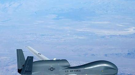 Drohne Global Hawk.