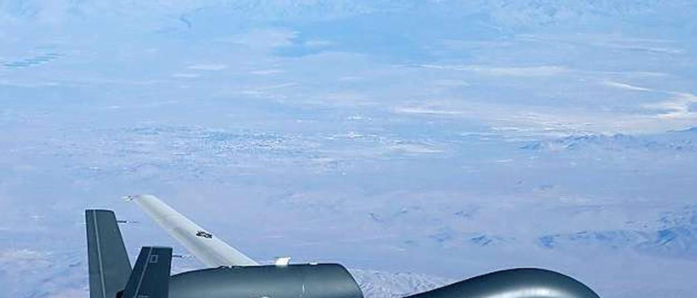 Drohne Global Hawk.