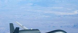 Drohne Global Hawk.