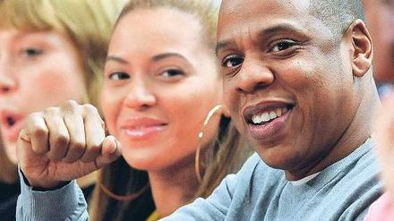 Musik für den Präsidenten. Beyoncé und Jay-Z halten zu Barack Obama. Foto: dapd