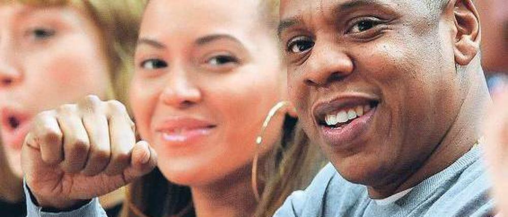 Musik für den Präsidenten. Beyoncé und Jay-Z halten zu Barack Obama. Foto: dapd