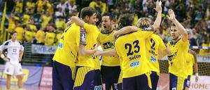 Grundstimmung? Positiv! Die Füchse freuen sich auf eine Fortsetzung des Abenteuers Champions League.