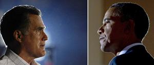 Mitt Romney fordert Barack Obama heraus. Am Mittwochabend findet das erste TV-Duell der beiden US-Präsidentschaftskandidaten statt.