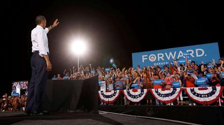 Obama und seine Fans.