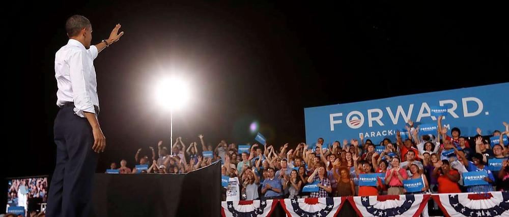 Obama und seine Fans.