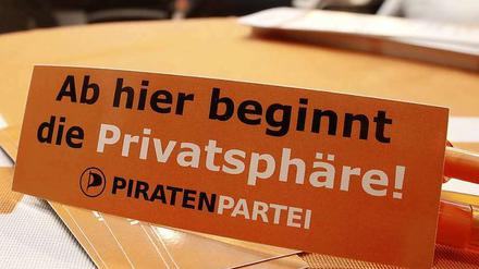 Privatsphäre und Datenschutz sind zentrale Themen der Piratenpartei.