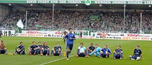 Im Mittelpunkt: Heung-Min Son sorgte mit seinem Tor für den knappen 1:0-Auswärtssieg des HSV in Fürth.