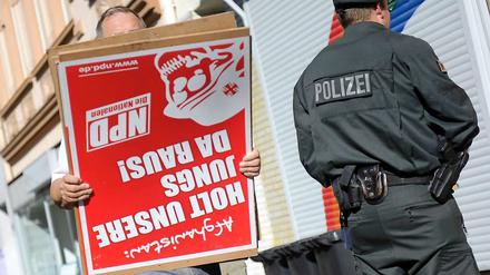 Rechtsextremer Alltag. In einigen Landstrichen Ostdeutschlands zeigt die NPD Präsenz