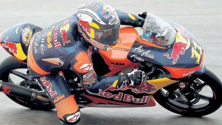 Allein in Front. Sandro Cortese hat nun 51 Punkte Vorsprung an der WM-Spitze. Foto: dpa