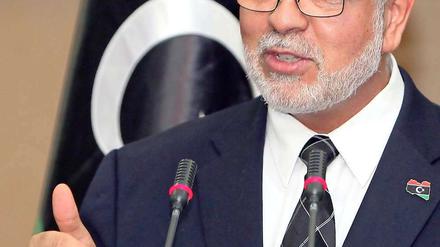 Libyens Ministerpräsident Mustafa Abu Schagur