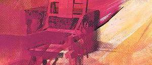 Pop Art. Andy Warhols „Electric Chair“ (1971) zeigt das Dilemma des Künstlers: Wie kann er sich mit dem Tod befassen, ohne ins Ästhetische abzurutschen? 