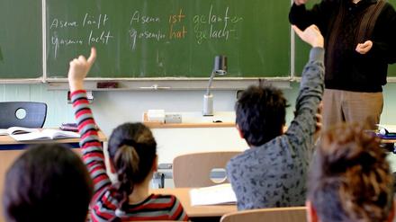 Nicht nur die Vergangenheitsform bereitet Berlins Schülern Probleme.