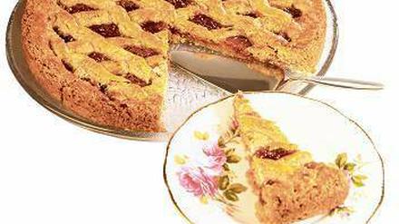 So soll sie aussehen: die Linzer Torte.