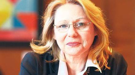 Cornelia Yzer (51) ist seit drei Wochen Berlins Wirtschaftsenatorin.