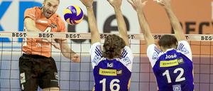 Der Einsatz hat sich gelohnt. Die BR Volleys haben das Eröffnungsspiel der neuen Saison gewonnen.