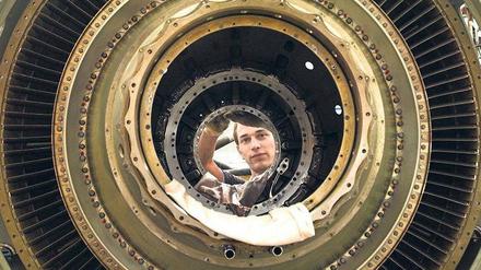 Die Turbine – und zwar Produktion, Wartung und Instandhaltung – gehört zu den Stärken der Region. Foto: dapd