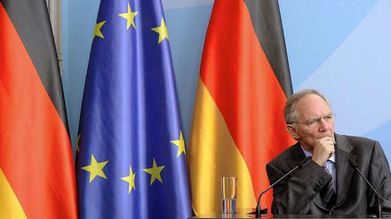 Schäuble will eine stärkere Stellung für den EU-Währungskommissar.