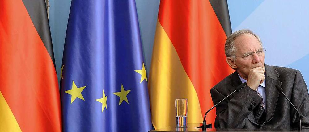 Schäuble will eine stärkere Stellung für den EU-Währungskommissar. 
