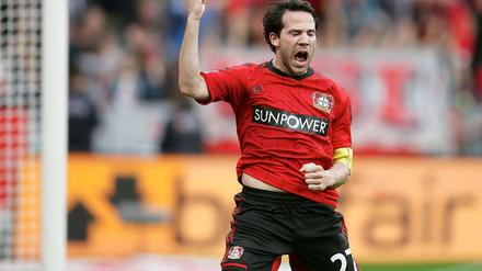 Rettete Bayer Leverkusen in der Schlussphase mit seinem Tor zumindest einen Punkt: Gonzalo Castro.