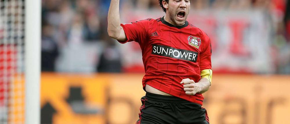 Rettete Bayer Leverkusen in der Schlussphase mit seinem Tor zumindest einen Punkt: Gonzalo Castro.