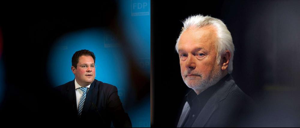 FDP-Generalsekretär Patrick Döring und schleswig-holsteins FDP-Fraktionschef Wolfgang Kubicki.