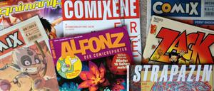 Enger Markt: Wer sich für Comics interessiert, hatte bislang die Wahl unter einem halben Dutzend deutschsprachiger Zeitschriften - jetzt gibt es eine weniger.