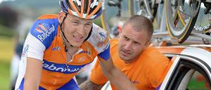Für die Fahrer in dem Rabobank-Teams bedeutet der Ausstieg ihres Sponsors das Aus. Zu sehen ist der niederländische Radsportler Robert Gesink. 