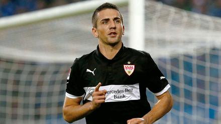 Angreifer Vedad Ibisevic entschied das letzte Spiel des achten Spieltags gegen den Hamburger SV mit seinem 1:0-Siegtreffer für den VfB Stuttgart.