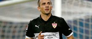 Angreifer Vedad Ibisevic entschied das letzte Spiel des achten Spieltags gegen den Hamburger SV mit seinem 1:0-Siegtreffer für den VfB Stuttgart.