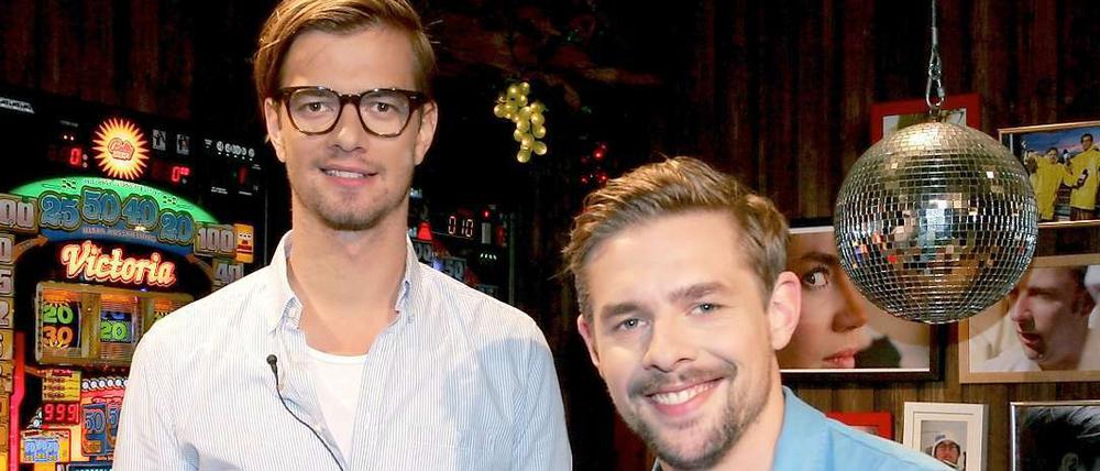 Das Duo Klaas Heufer-Umlauf und Joko Winterscheidt moderiert die Sendung "NeoParadise".