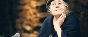 Präsenz und Aura. Käthe Reichel auf der Leipziger Buchmesse, 2007.