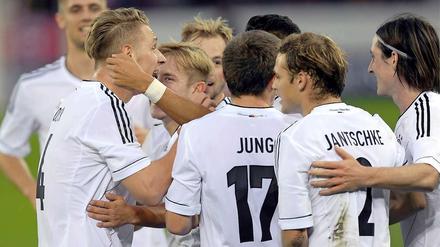 Geschafft. Die deutsche U 21 schlägt die Schweiz und fährt zur EM nach Israel.