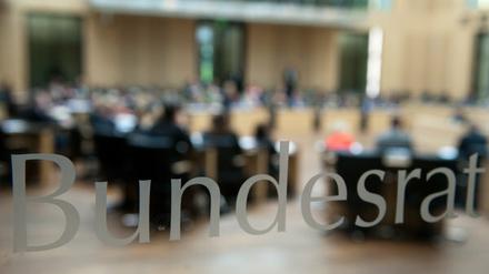 Der Bundesrat in Berlin.