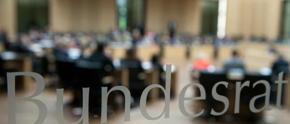 Der Bundesrat in Berlin.