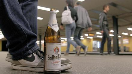 Weiterhin erlaubt: Bier in Berlins Bahnhöfen.