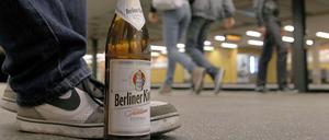Weiterhin erlaubt: Bier in Berlins Bahnhöfen. 
