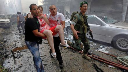 Noch hat sich niemand zu der Autobombe bekannt, die acht Menschen in Beirut in den Tod riss.