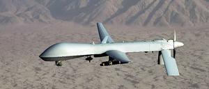 Eine Aufnahme der US Air Force zeigt eine Drohne vom Typ MQ-1 Predator. 