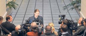 Sein großer Auftritt. Der Piraten-Abgeordnete Martin Delius war als Vorsitzender des BER-Untersuchungsausschusses am Freitag der gefragteste Mann.