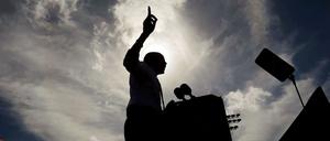 Da draußen liegt die Welt. Und Europa ist aus amerikanischer Sicht ein zunehmend unbedeutender Teil von ihr - US-Präsident Barack Obama bei einem Wahlkampfauftritt.
