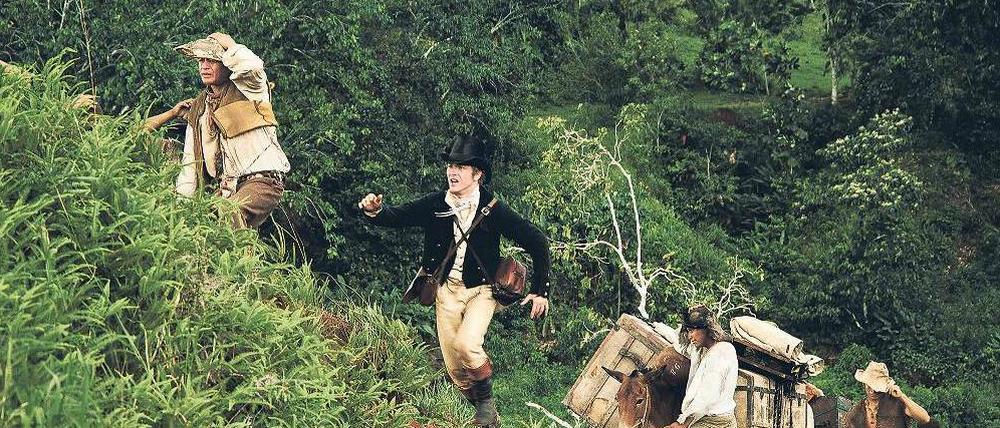 Ein Preuße stürmt die Anden. Albrecht Abraham Schuch in der Rolle des Alexander von Humboldt. Der Film kommt am Donnerstag in die Kinos.