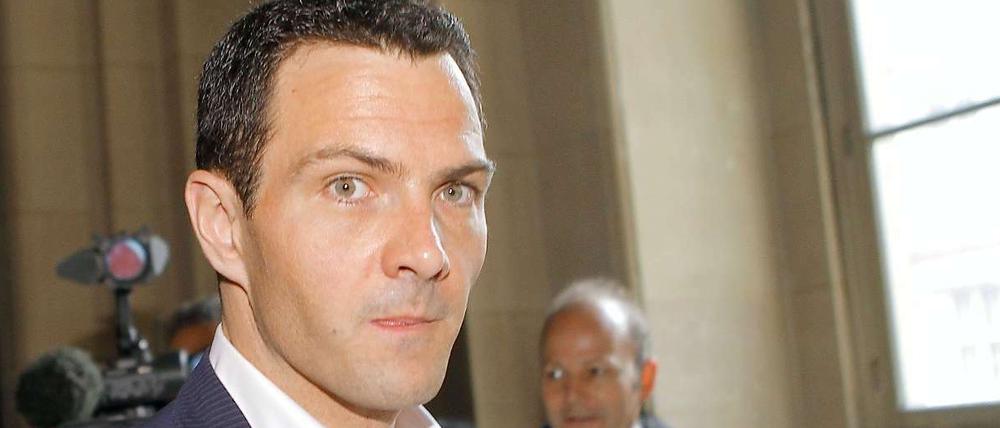 Jérôme Kerviel bei seinem Prozess in Paris.